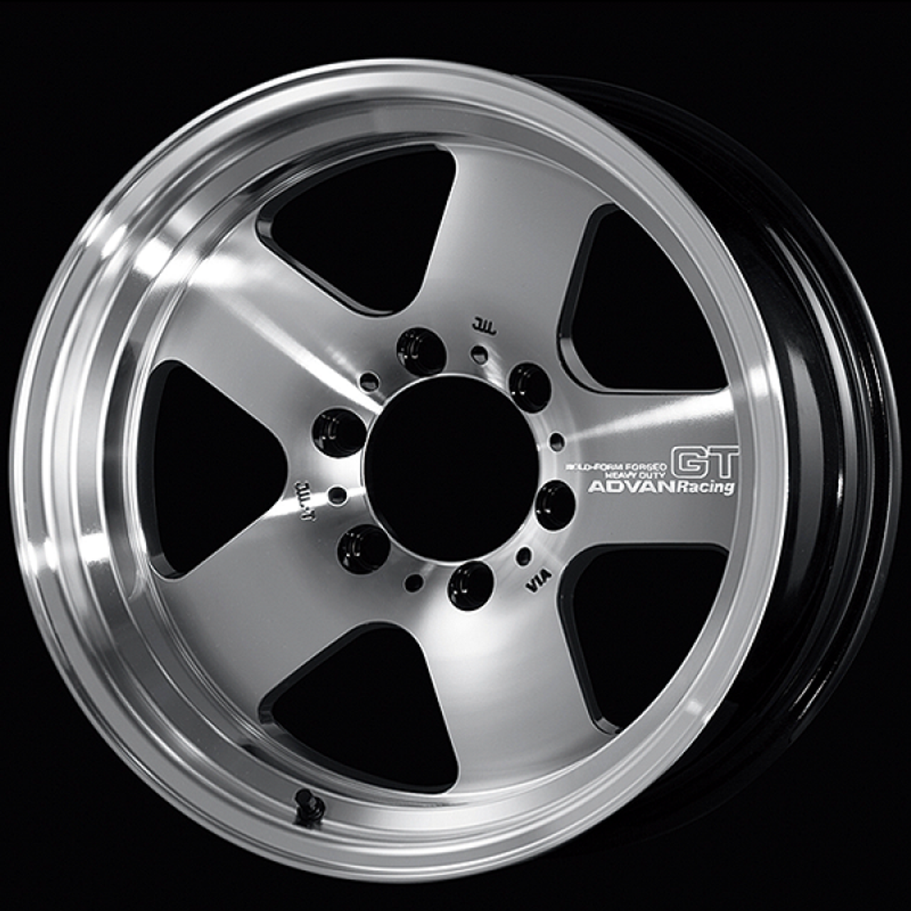 Advan GT Heavy 17X8.5 -10 6x139.7 Racing Machining & Diamond Cut Wheel - YAQH7H-10KMDC