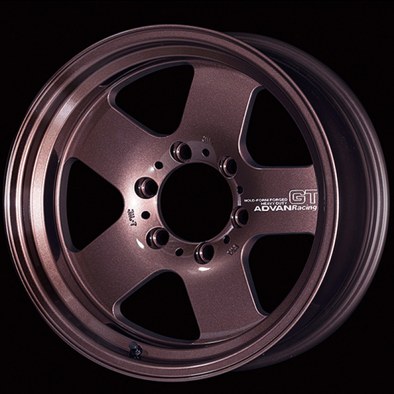Advan GT Heavy 17X8.5 -10 6x139.7 Racing Copper Bronze Wheel - YAQH7H-10KRCB