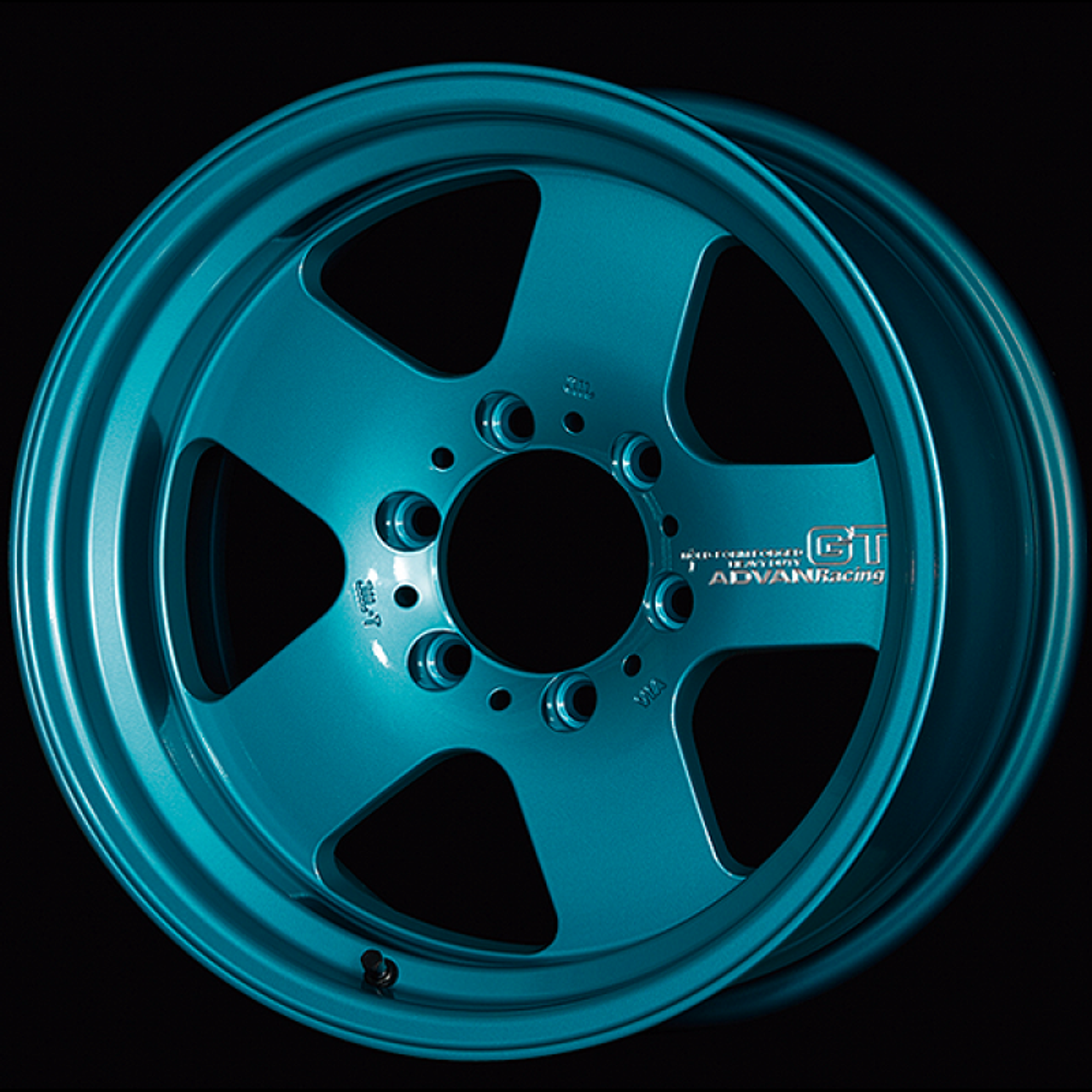 Advan GT Heavy 17X8.5 -10 6x139.7 Racing Turquoise Wheel - YAQH7H-10KRTB