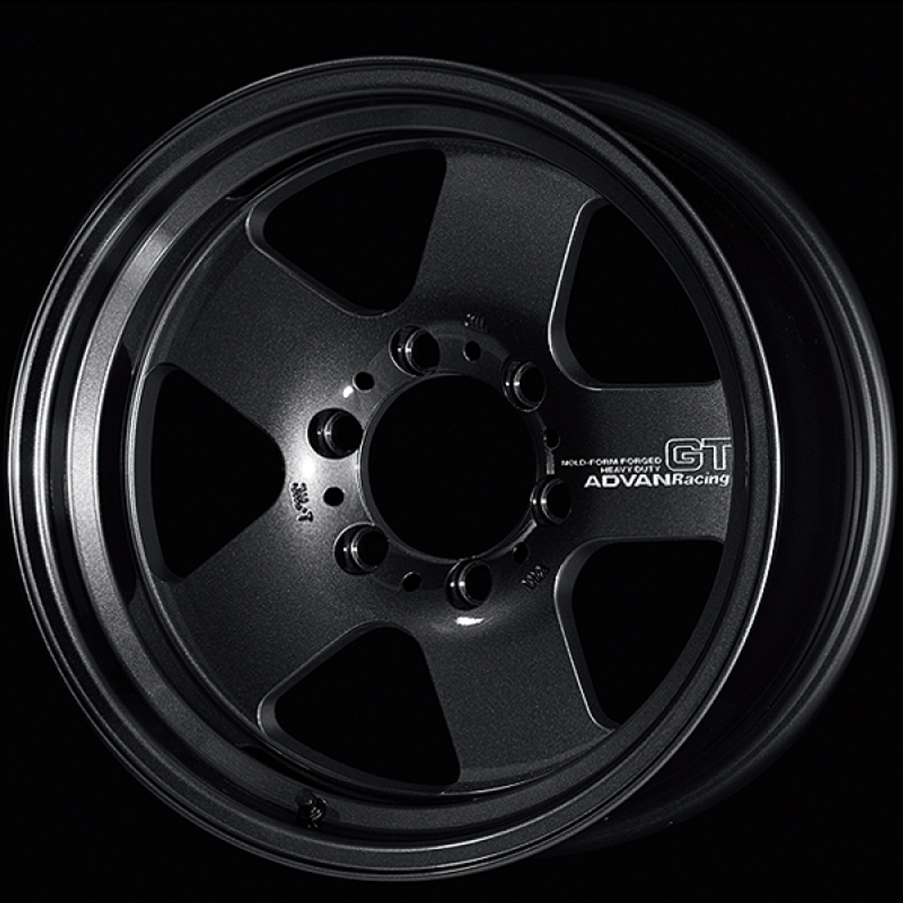 Advan GT Heavy 17X8.5 -10 6x139.7 Racing Titanium Black Wheel - YAQH7H-10KTBK