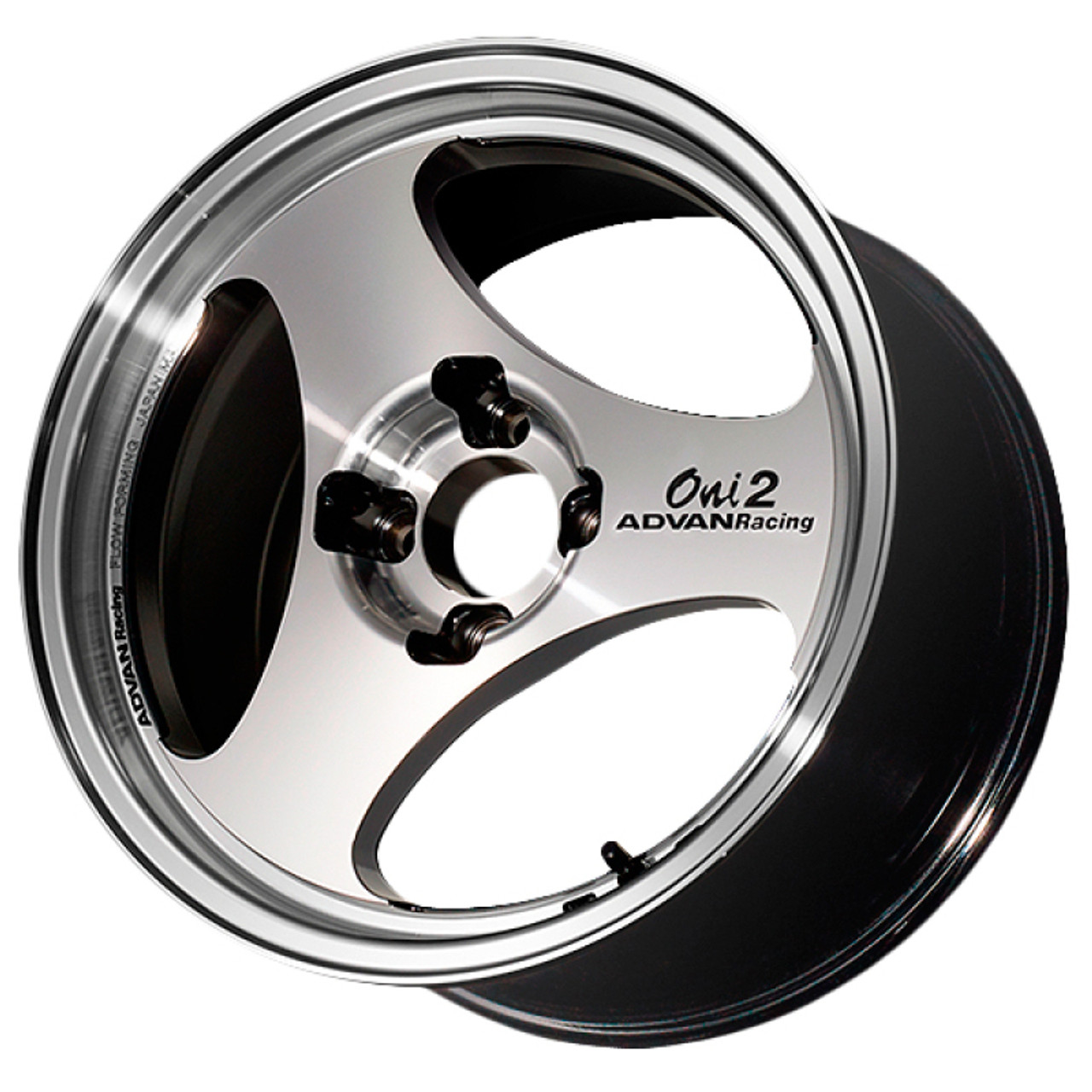 Advan ONI2 15x8.0 +30 4-100 Machining & Diamond Cut Wheel - YAY5G30ADC
