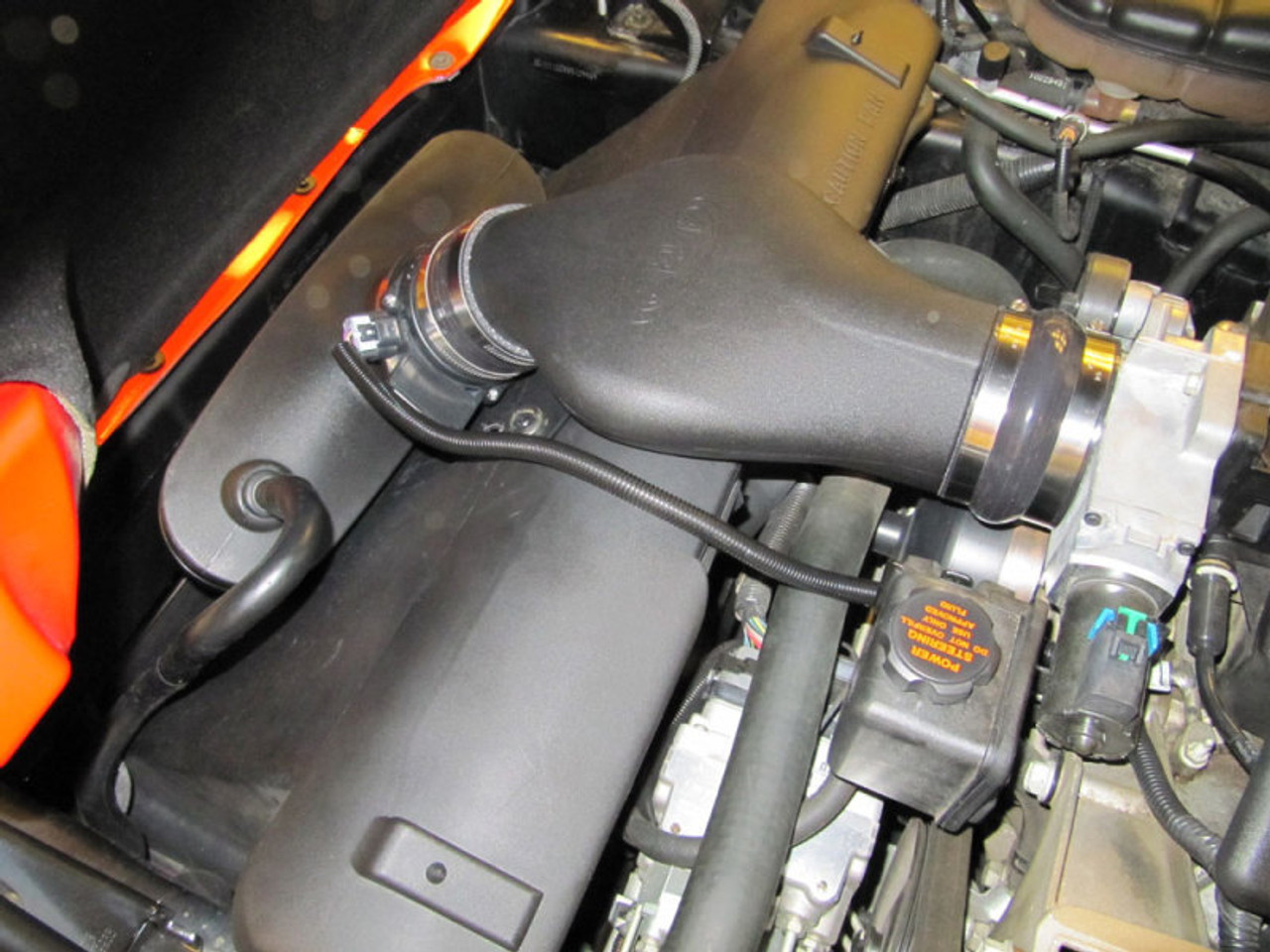 Airaid 01-04 Corvette C5 CAD Intake System w/ Tube (Dry / Red Media) - 251-292