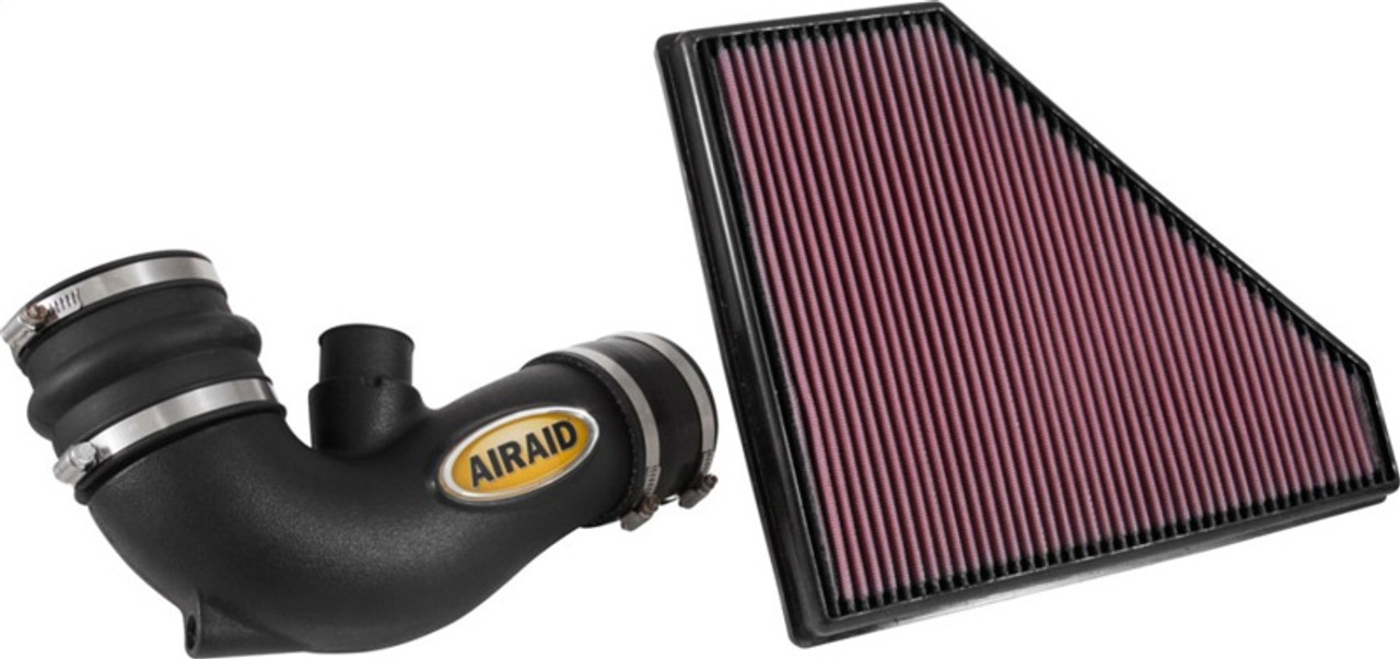 Airaid 16-18 Chevrolet Camaro 3.6L V6 F/I Airaid Jr Intake Kit - Dry / Red Media - 251-702