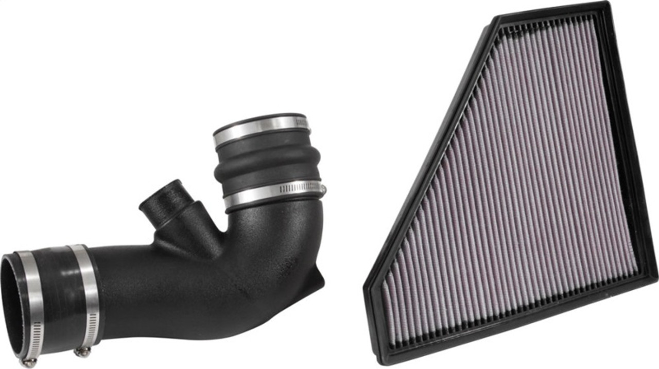 Airaid 16-18 Chevrolet Camaro 3.6L V6 F/I Airaid Jr Intake Kit - Dry / Red Media - 251-702
