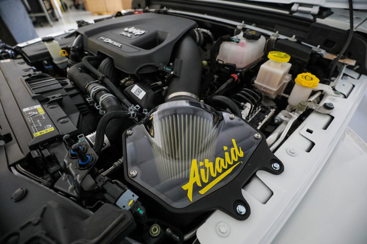 Airaid 20-21 Jeep Wrangler V6-3.0L DSL Performance Air Intake System - Hardware Included - 314-294