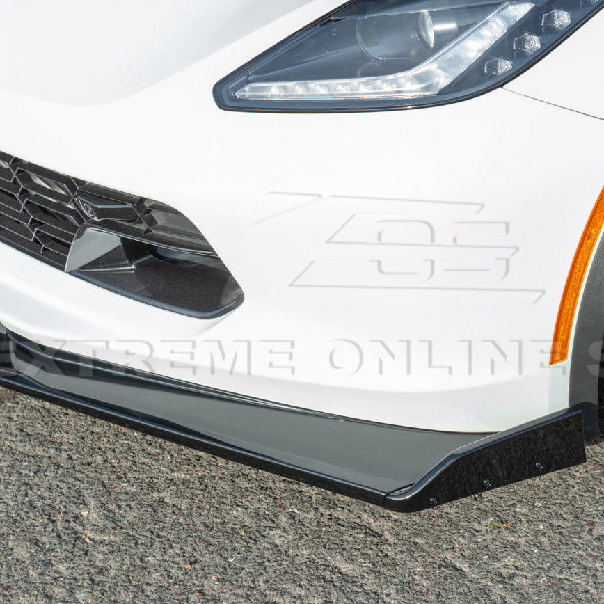 EOS Stage 2.5 ZR1 Front Splitter - Carbon Flash - C7 Corvette
