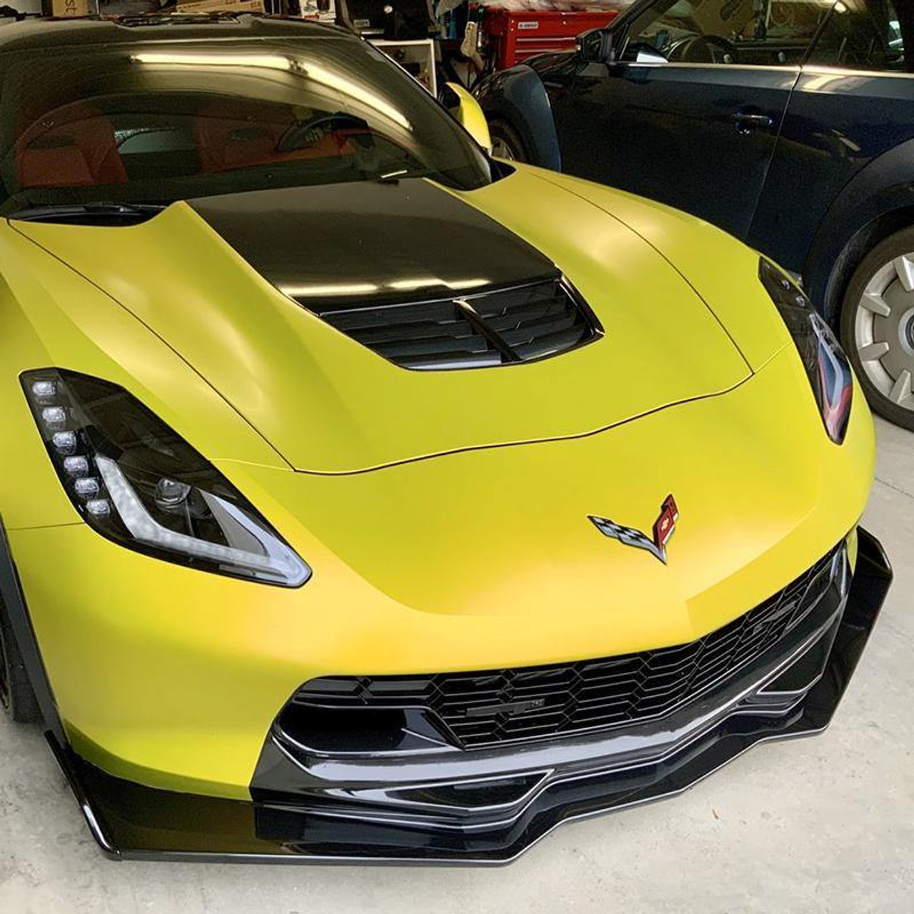 EOS Stage 2.5 ZR1 Front Splitter - Carbon Fiber - C7 Stingray / GS / Z06