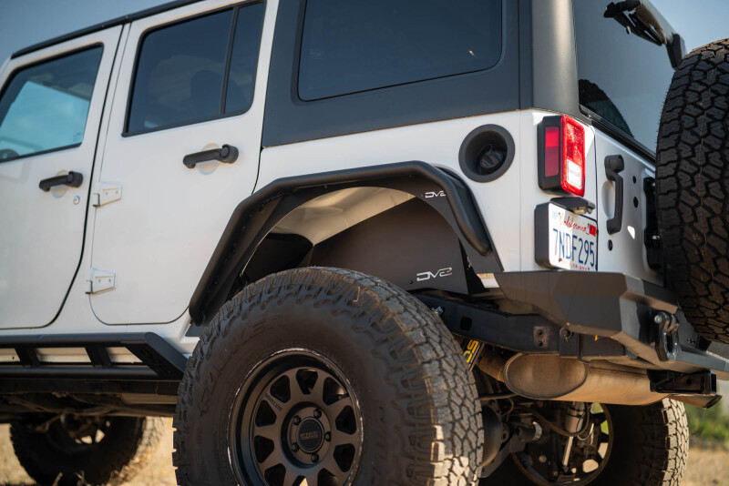 DV8 Offroad 07-18 Jeep Wrangler JK Rear Inner Fender - Satin Black - INFEND-10RB Photo - out of package