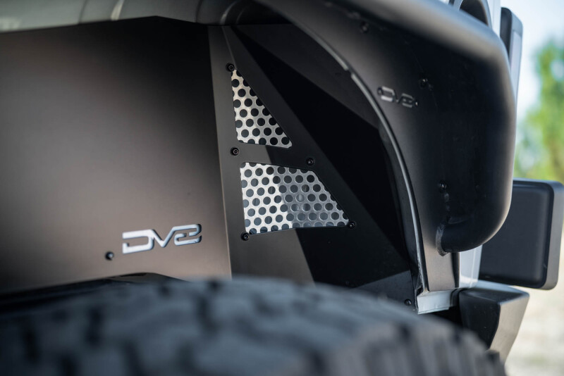 DV8 Offroad 07-18 Jeep Wrangler JK Rear Inner Fender - Satin Black - INFEND-10RB Photo - out of package