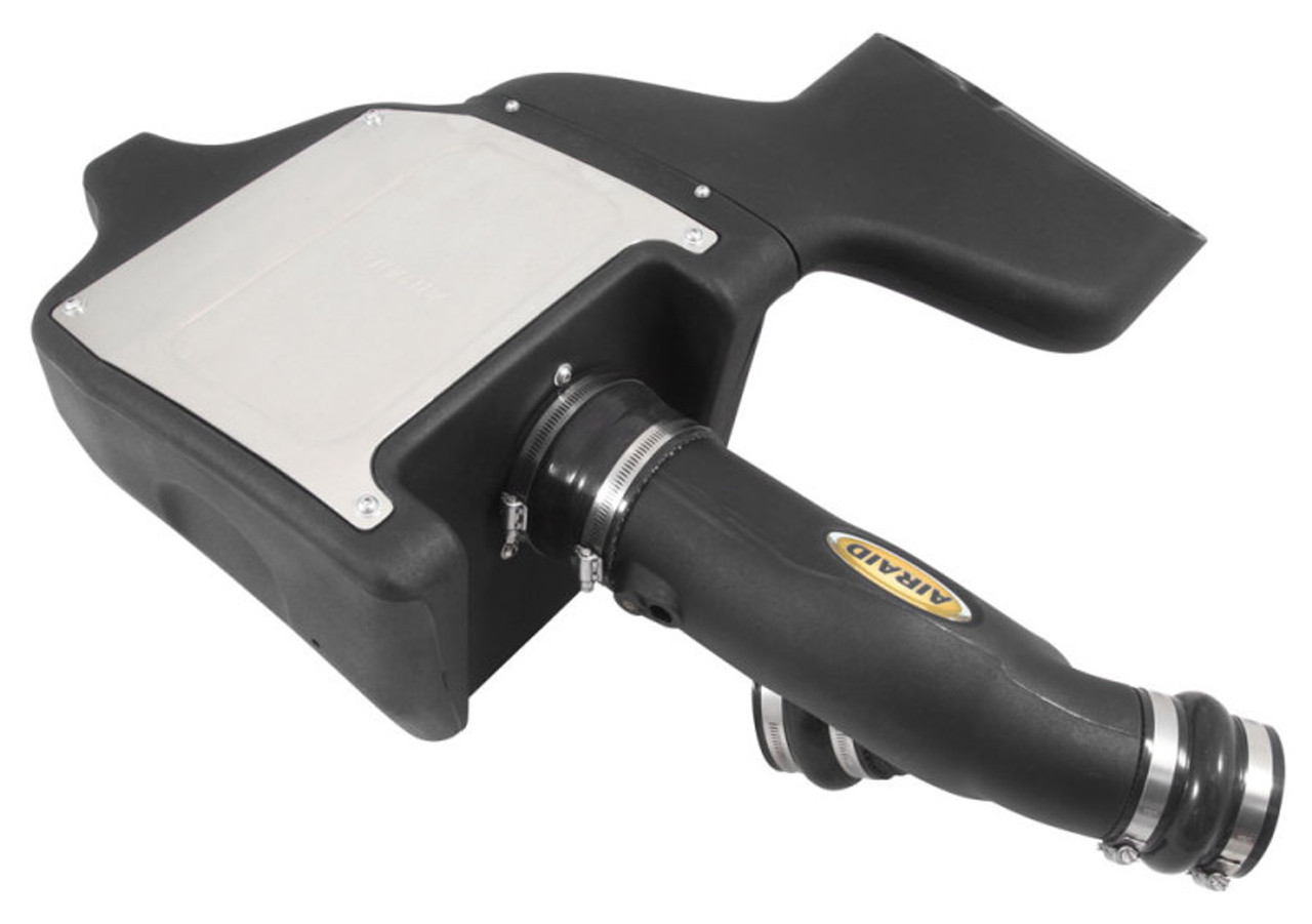 Airaid 2015 Ford F-150 2.7L/3.5L EcoBoost Cold Air Intake System w/ Black Tube (Dry/Red) - 401-338