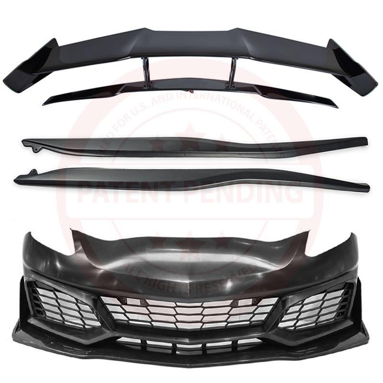 EOS ZR1 Conversion Aero Kit w. Front Bumper - C7 Gransport / Z06