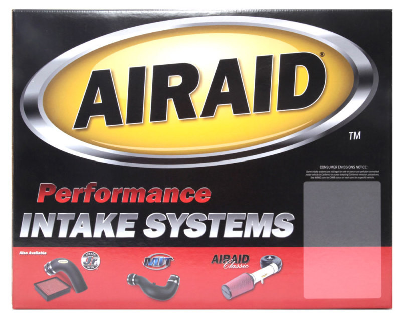 Airaid 10-13 Ford Taurus SHO/Flex 3.5L Turbo MXP Intake System w/ Tube (Dry / Red Media) - 451-260