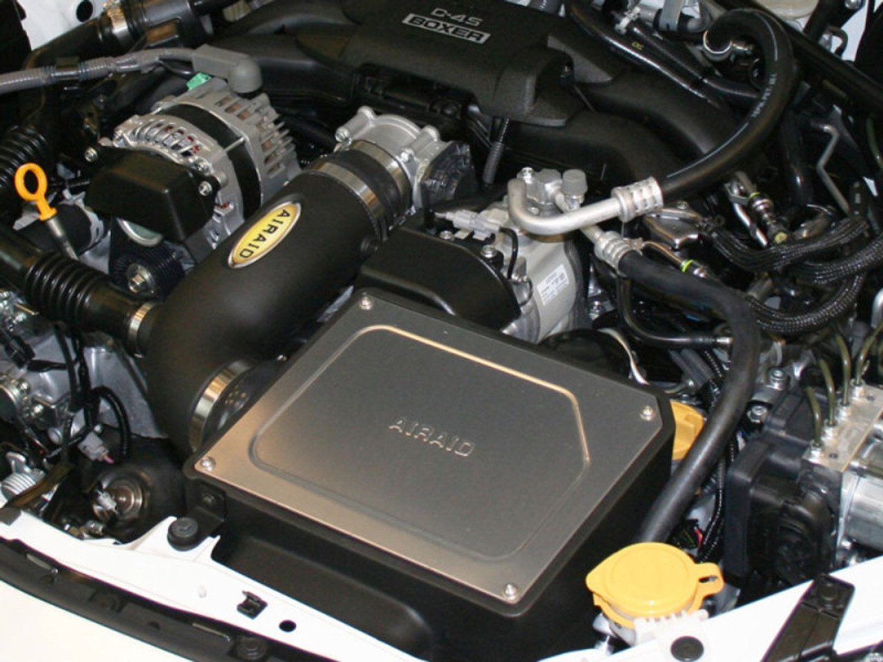 Airaid 2013 Scion FR-S / Subaru BRZ 2.0L MXP Intake System w/ Tube (Oiled / Red Media) - 510-307