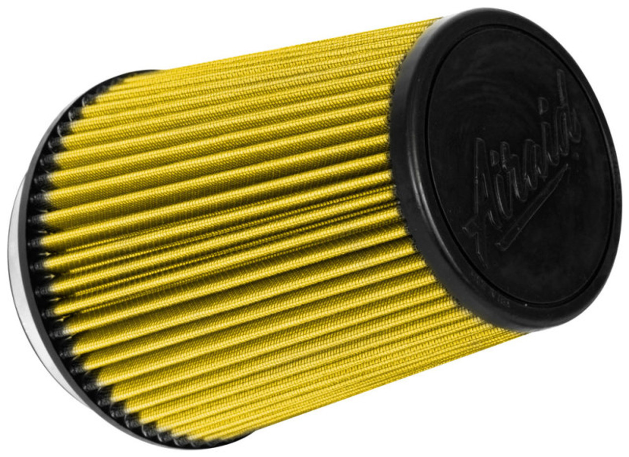 Airaid Universal Air Filter - Cone 5in FLG x 6-1/2in B x 4-3/4in T x 7-9/16in H - Synthaflow - 704-409