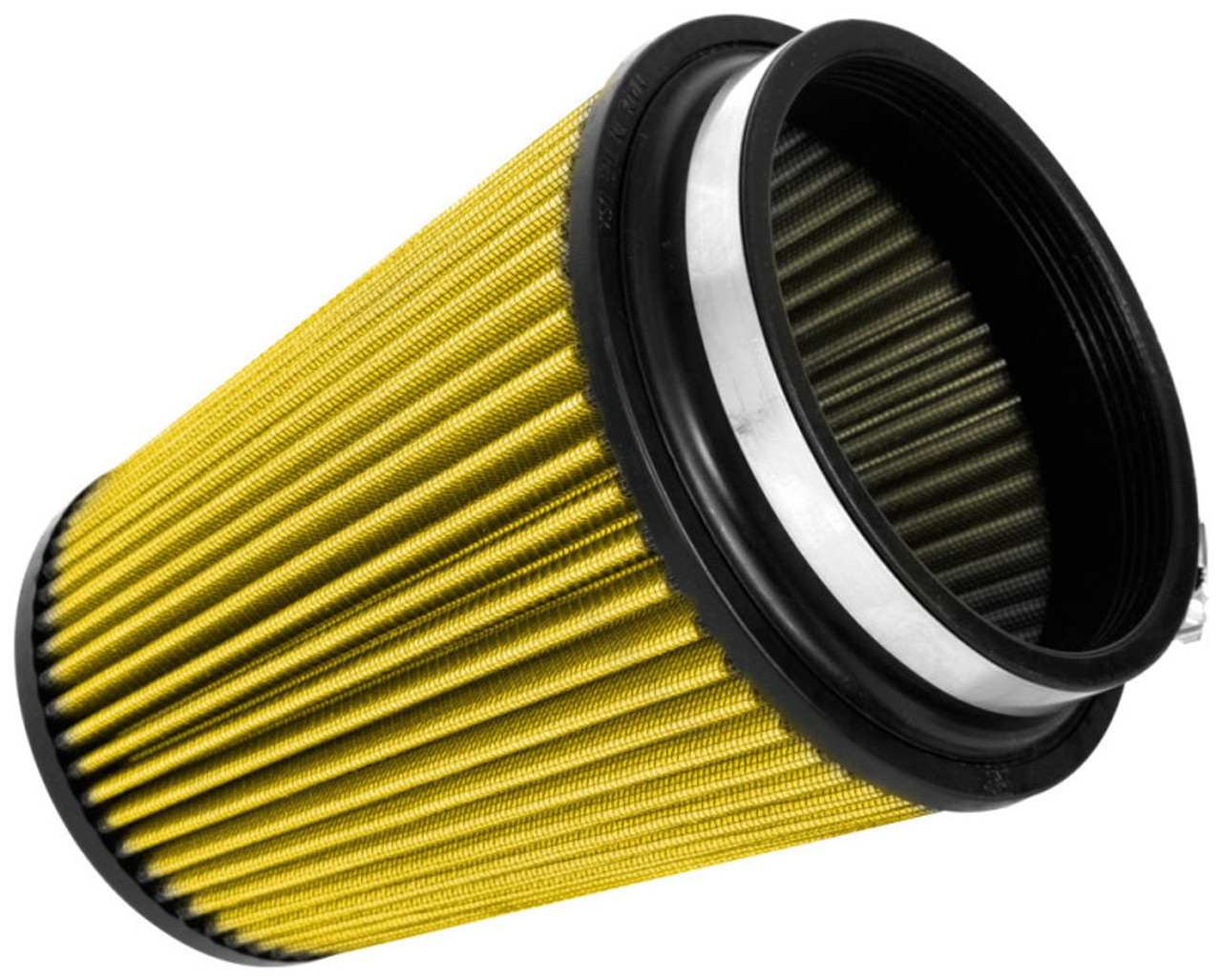 Airaid Universal Air Filter - Cone 5in FLG x 6-1/2in B x 4-3/4in T x 7-9/16in H - Synthaflow - 704-409