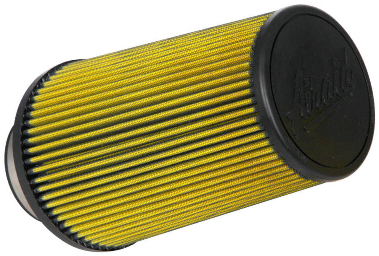 Airaid Universal Air Filter - Cone 3-1/2in Flange x 6in Base x 4-5/8in Top x 9in Height - Synthaflow - 704-420