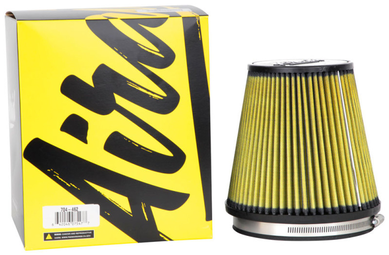 Airaid Universal Air Filter - Cone 6in Flange x 7-1/4in Base x 5in Top x 7in Height - 704-462