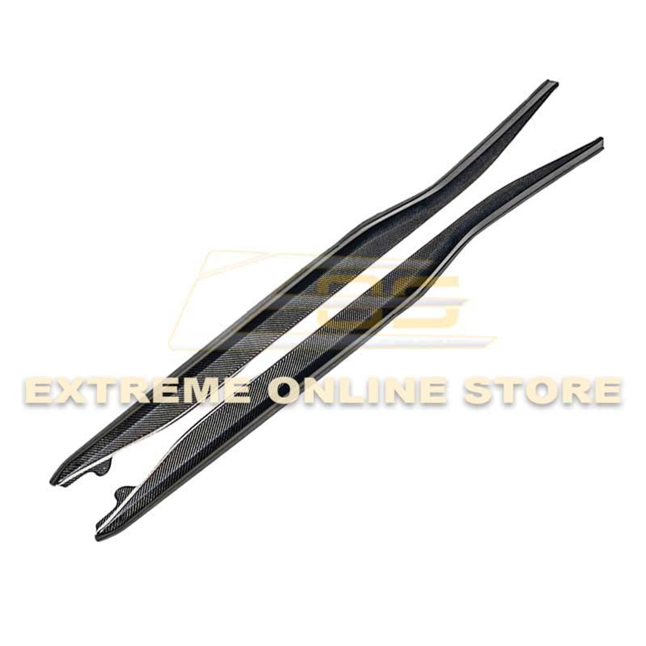 EOS Z06 Conversion Side Skirts - Carbon Flash - C7 Stingray / GS / Z06