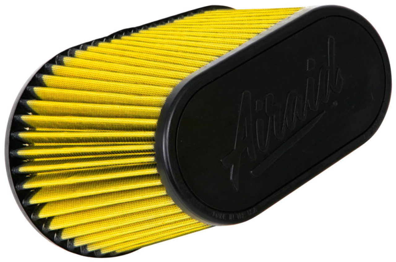 Airaid Universal Air Filter - Cone 4-1/2in FLG x 11-1/2x7in B x 9x4-1/2inTx 7-1/4in H - Synthaflow - 724-128