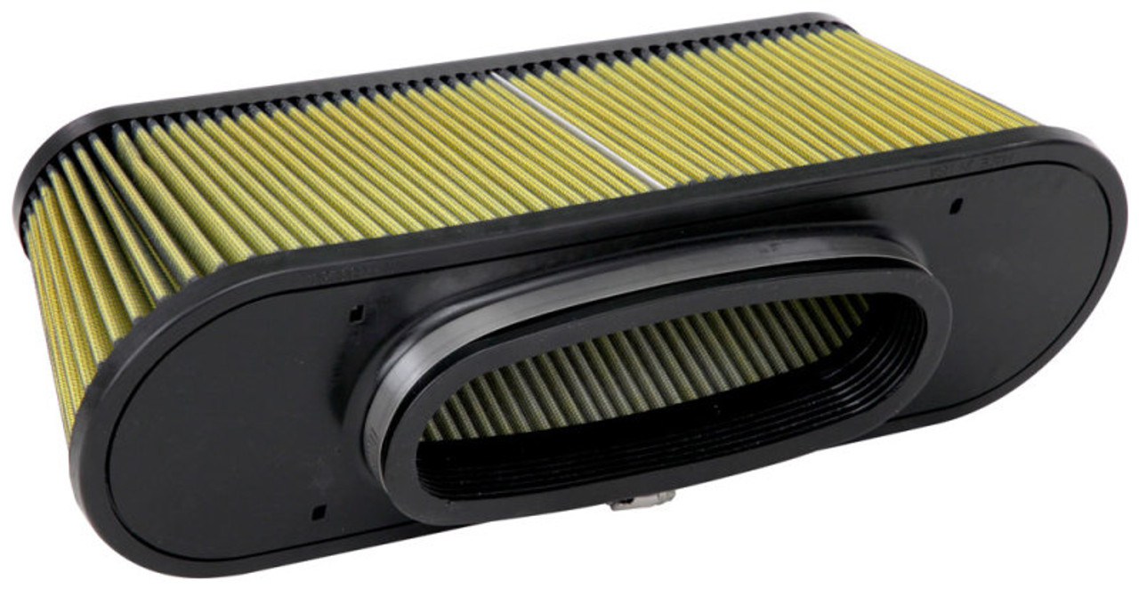 Airaid Universal Air Filter  8-5/8in FLG x 17-9/16x5-9/16in B x 15-1/16x3-1/16in T x 6in H - 724-475