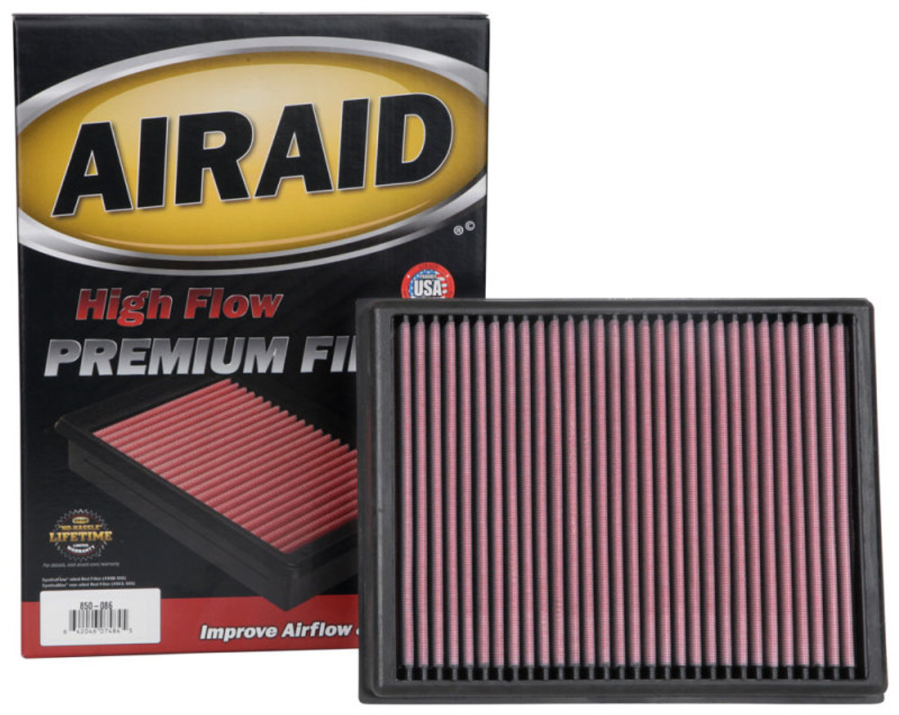 Airaid 16-17 Ford Ranger L4/5-2.2/3.2L Replacement Air Filter - 850-086