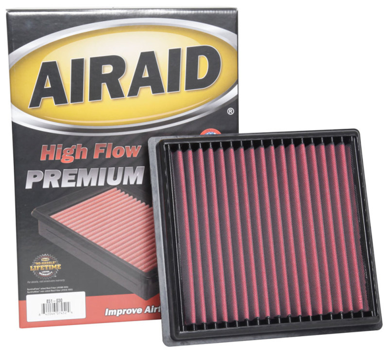 Airaid 15-18 Chevrolet Colorado L4 2.5L F/I Replacement Dry Air Filter - 851-030