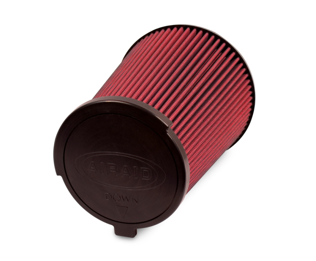 Airaid 10-14 Ford Mustang Shelby 5.4L Supercharged Direct Replacement Filter - Oiled / Red Media - 860-399