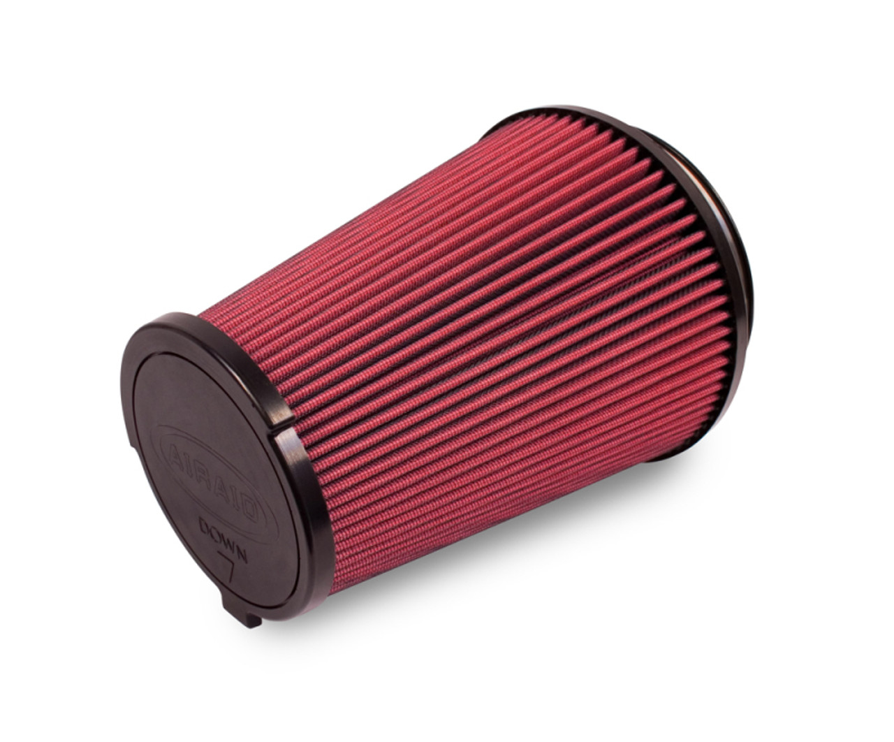 Airaid 10-14 Ford Mustang Shelby 5.4L Supercharged Direct Replacement Filter - Oiled / Red Media - 860-399