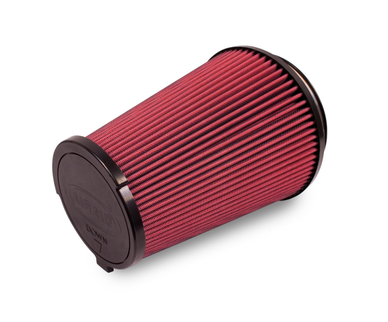Airaid 10-14 Ford Mustang Shelby 5.4L Supercharged Direct Replacement Filter - Oiled / Red Media - 860-399