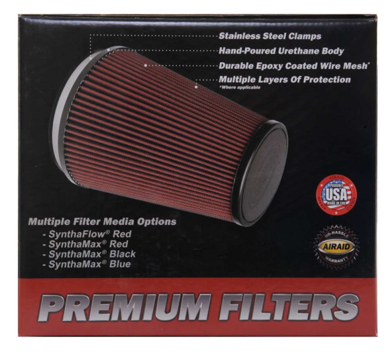 Airaid 03-07 Ford Power Stroke 6.0L Direct Replacement Filter - 861-341