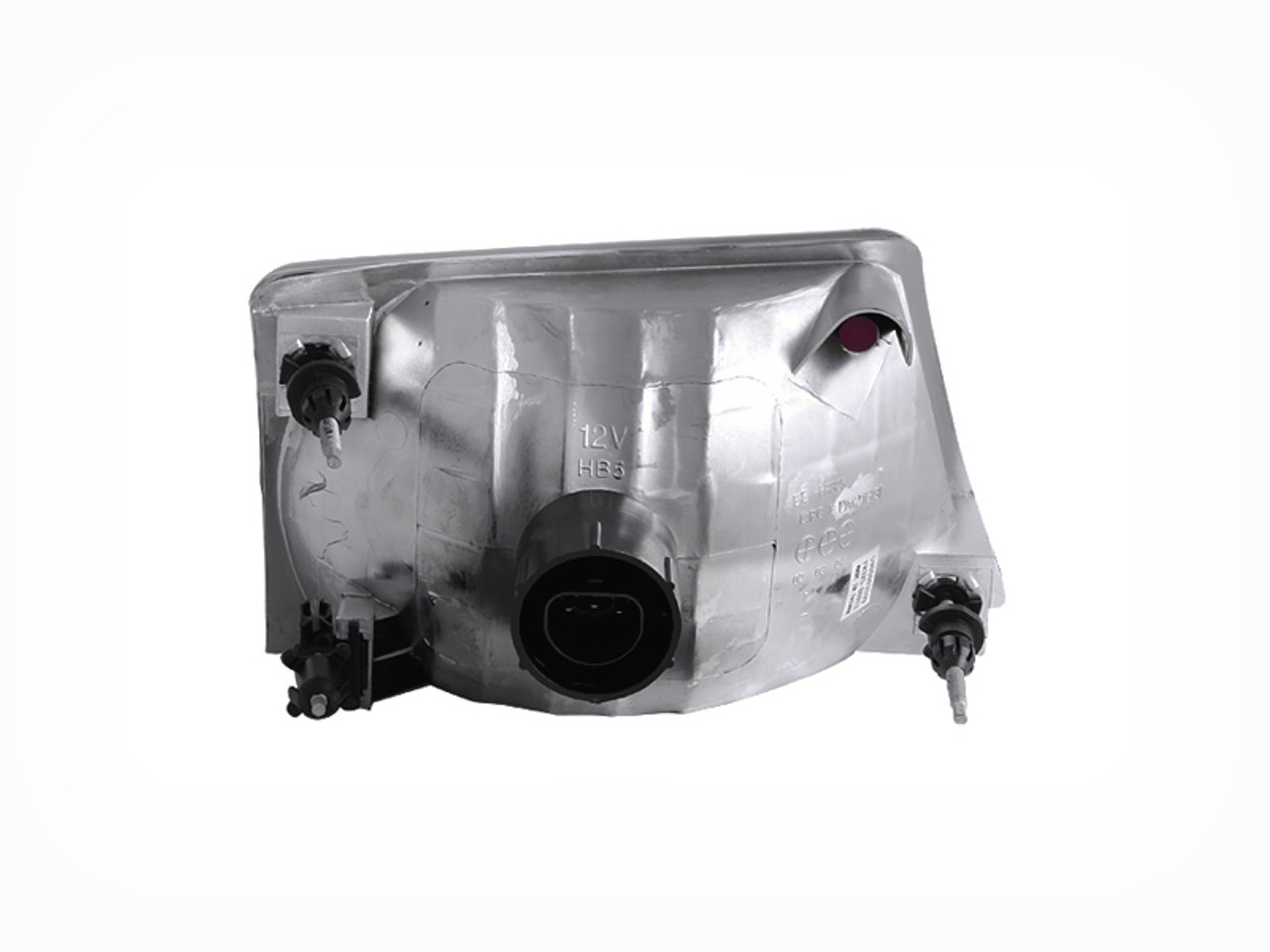 ANZO 1998-2000 Ford Ranger Crystal Headlights Chrome - 111037