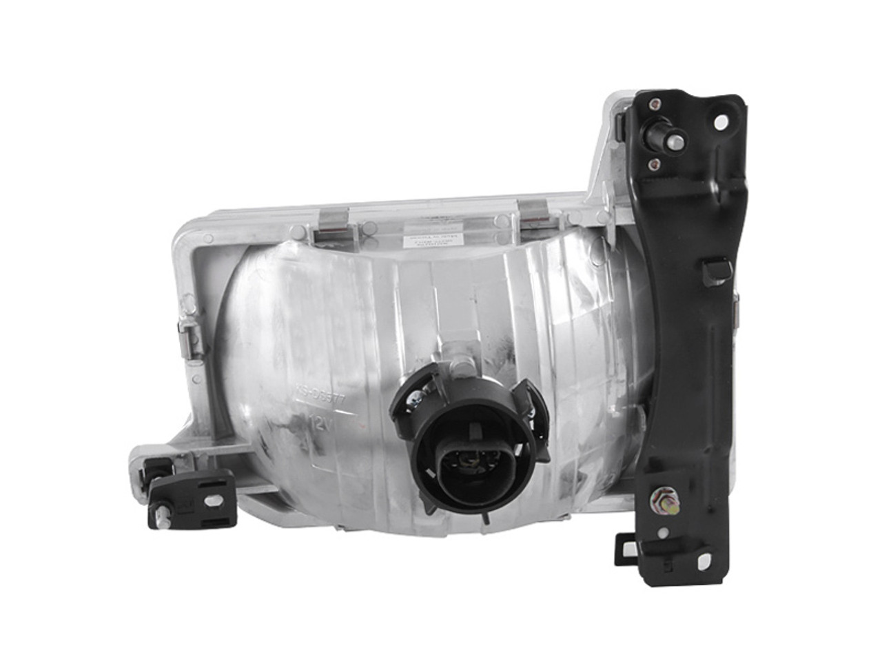ANZO 1988-1989 Nissan Hardbody Crystal Headlights Chrome - 111050