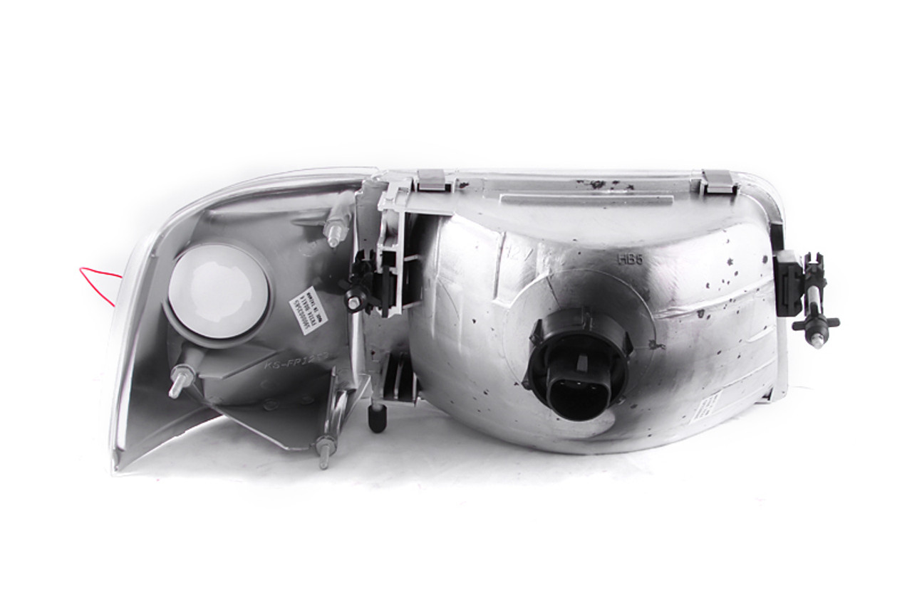 ANZO 1993-1997 Ford Ranger Crystal Headlights Chrome w/ Corner Lights 2pc - 111119