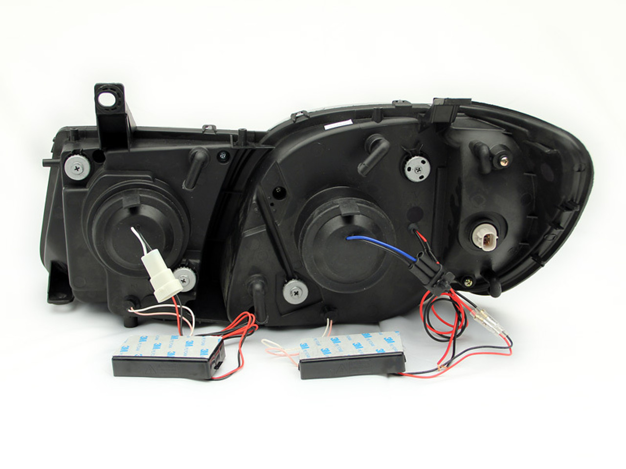 ANZO 1998-2007 Lexus Lx470 Projector Headlights w/ Halo Chrome (CCFL) - 111169