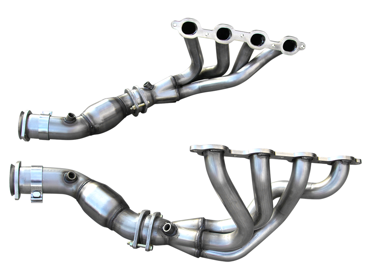 ARH - 1 3/4" Mid-Length Headers w. Catted Connection Pipes - C7 & C7 Z06 Corvette