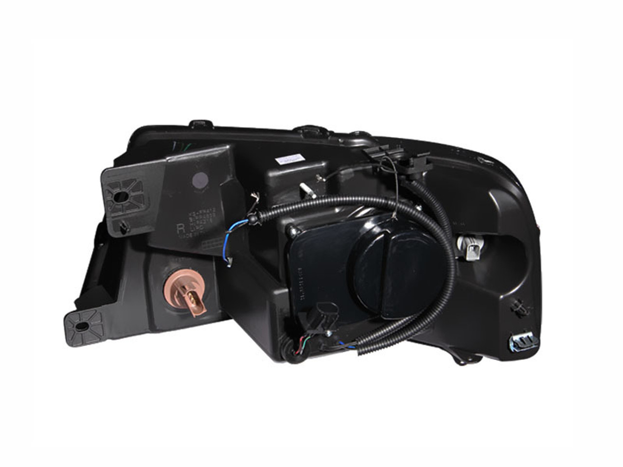 ANZO 2004-2008 Ford F-150 Projector Headlights w/ Halo and LED Chrome G2 - 111203