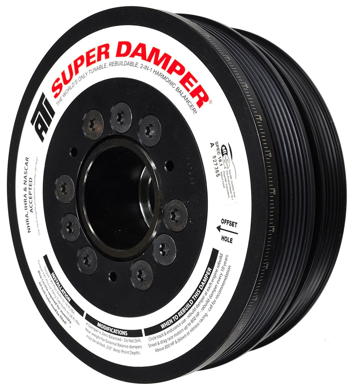ATI Lower Balancer - OEM Size - LS1 / LS2 / LS3 / LS6 Corvette