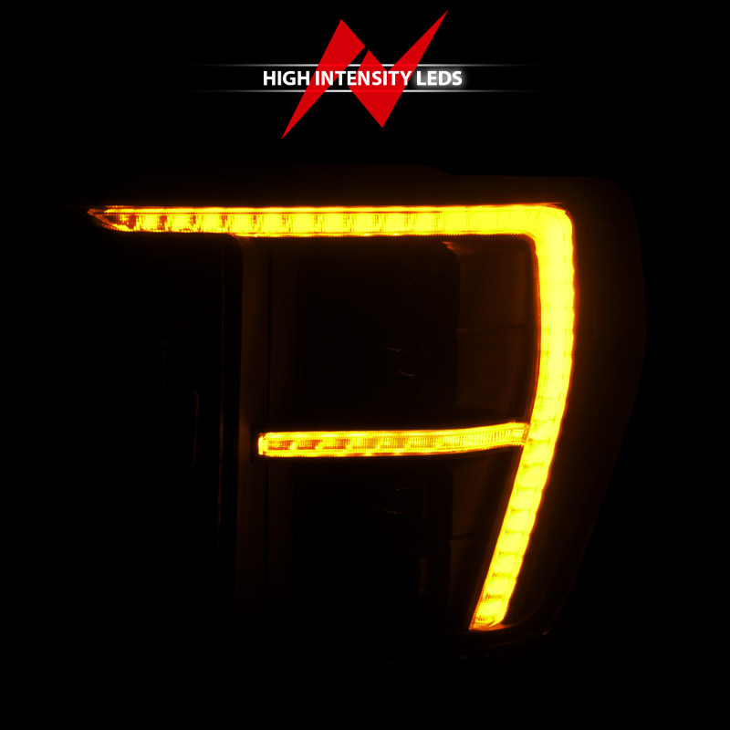 ANZO 21-23 Ford F-150 (w/Factory Halogen) Z-Series Full LED Proj Headlights - Pass. Side ONLY - 111593X-R