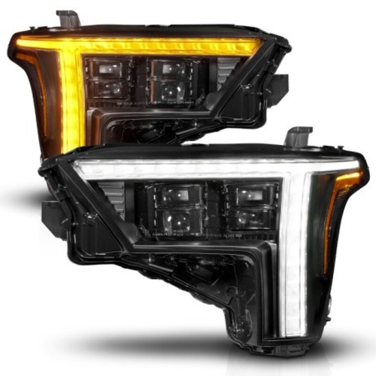 ANZO 22-24 Toyota Tundra (w/Factory LED Refl.) Z-Series Full LED Proj Headlights - Driver Side ONLY - 111599X-L