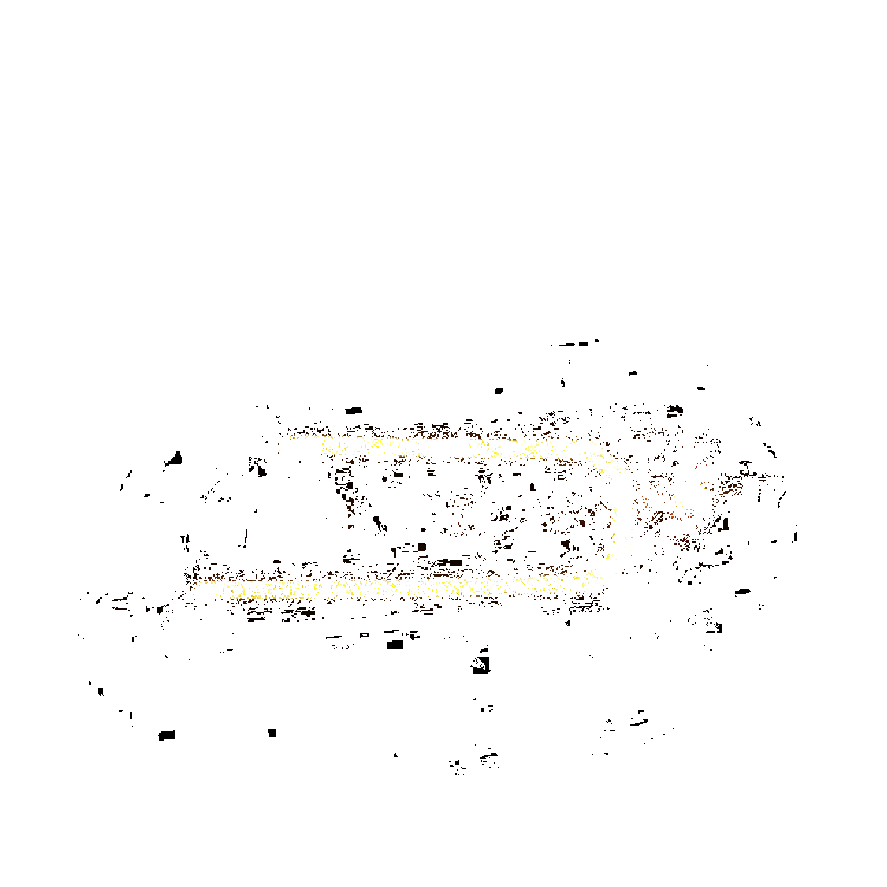 ANZO 15-22 Chevy Colorado Full LED Headlights w/ Initiation (Amber DRL) - Black - 111641