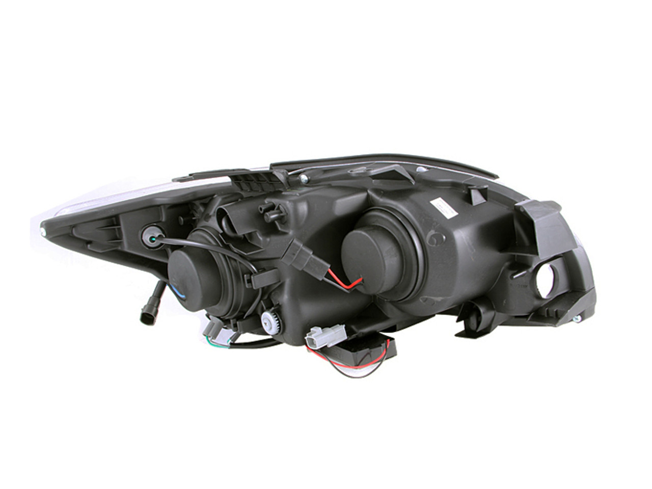 ANZO 2005-2010 Scion Tc Projector Headlights w/ Halo Chrome (CCFL) - 121120