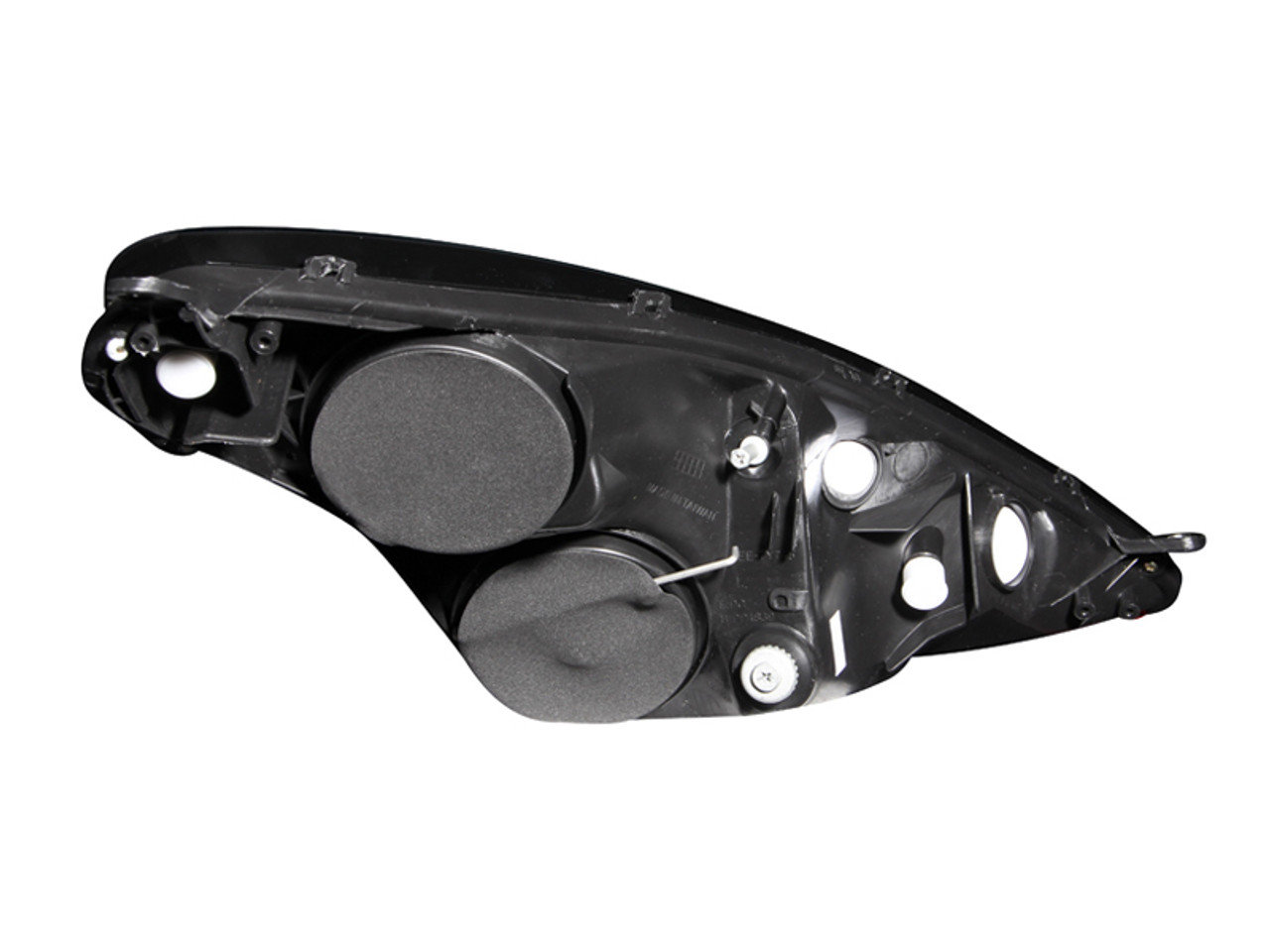 ANZO 2000-2005 Toyota Celica Crystal Headlights Black - 121122
