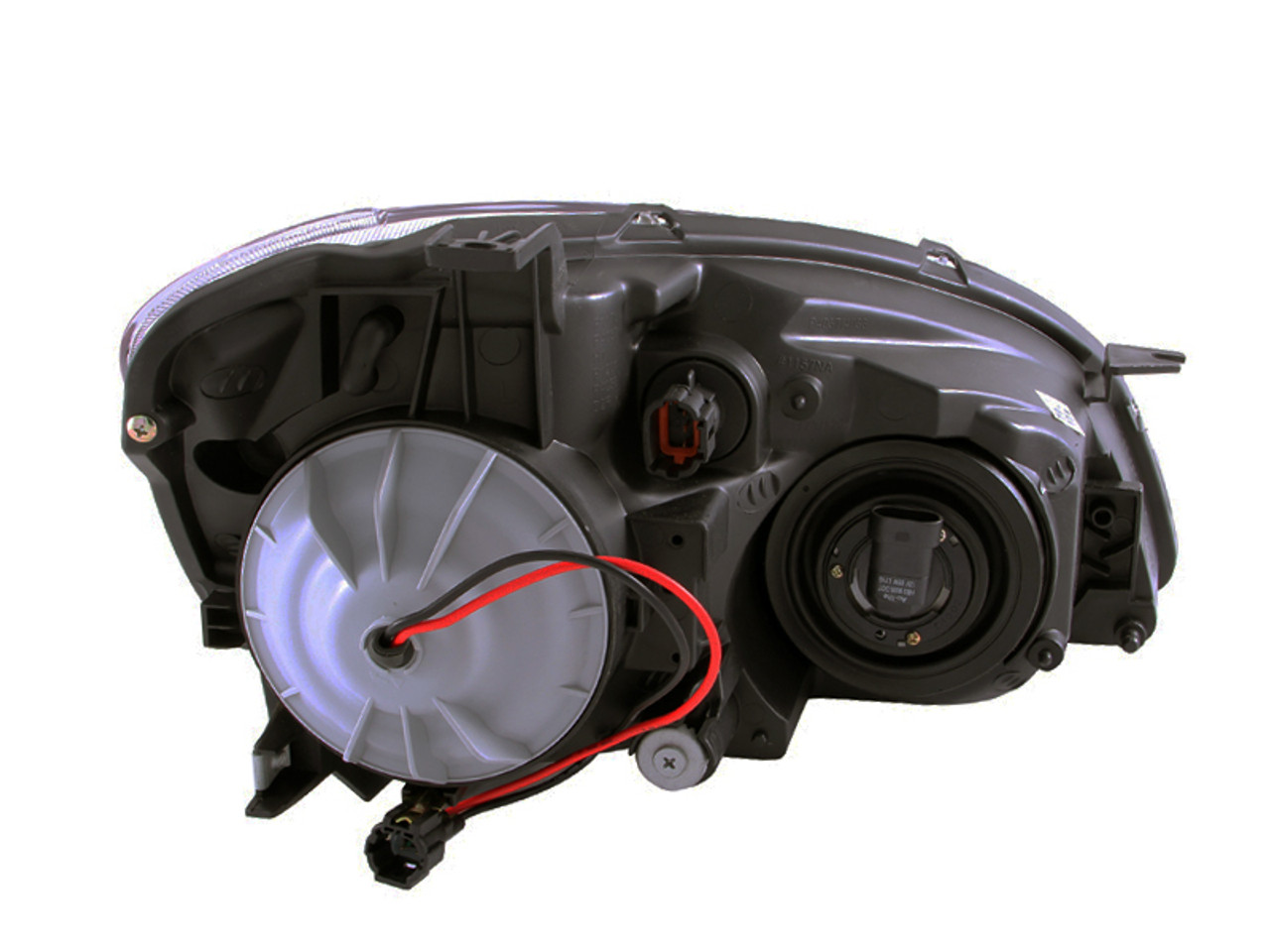 ANZO 2005-2006 Nissan Altima Crystal Headlights Chrome - 121294