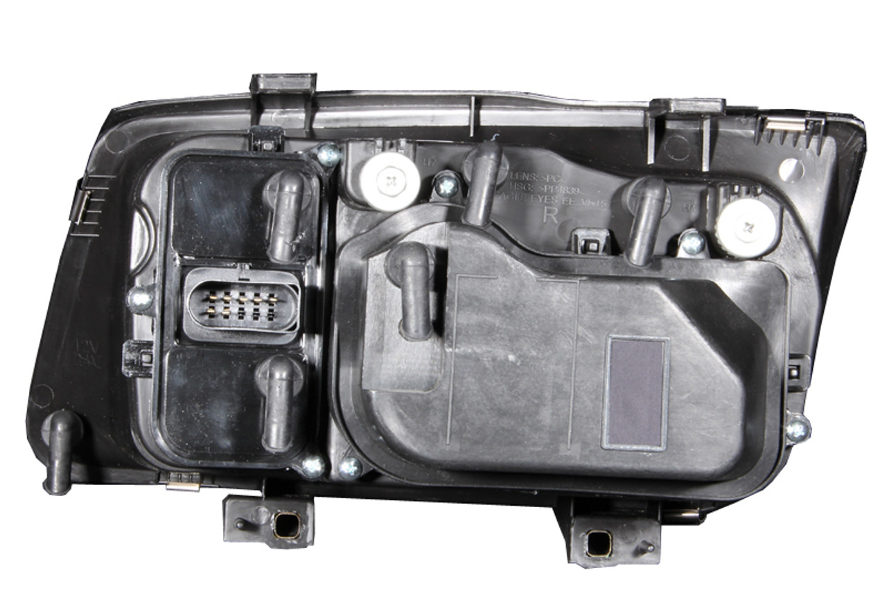 ANZO 1999-2005 Volkswagen Jetta Projector Headlights w/ Halo Black (CCFL) - 121369