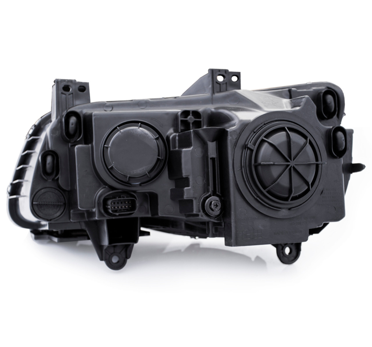 ANZO 2011-2014 Chrysler 300 Projector Headlights w/ Plank Style Design Chrome - 121494