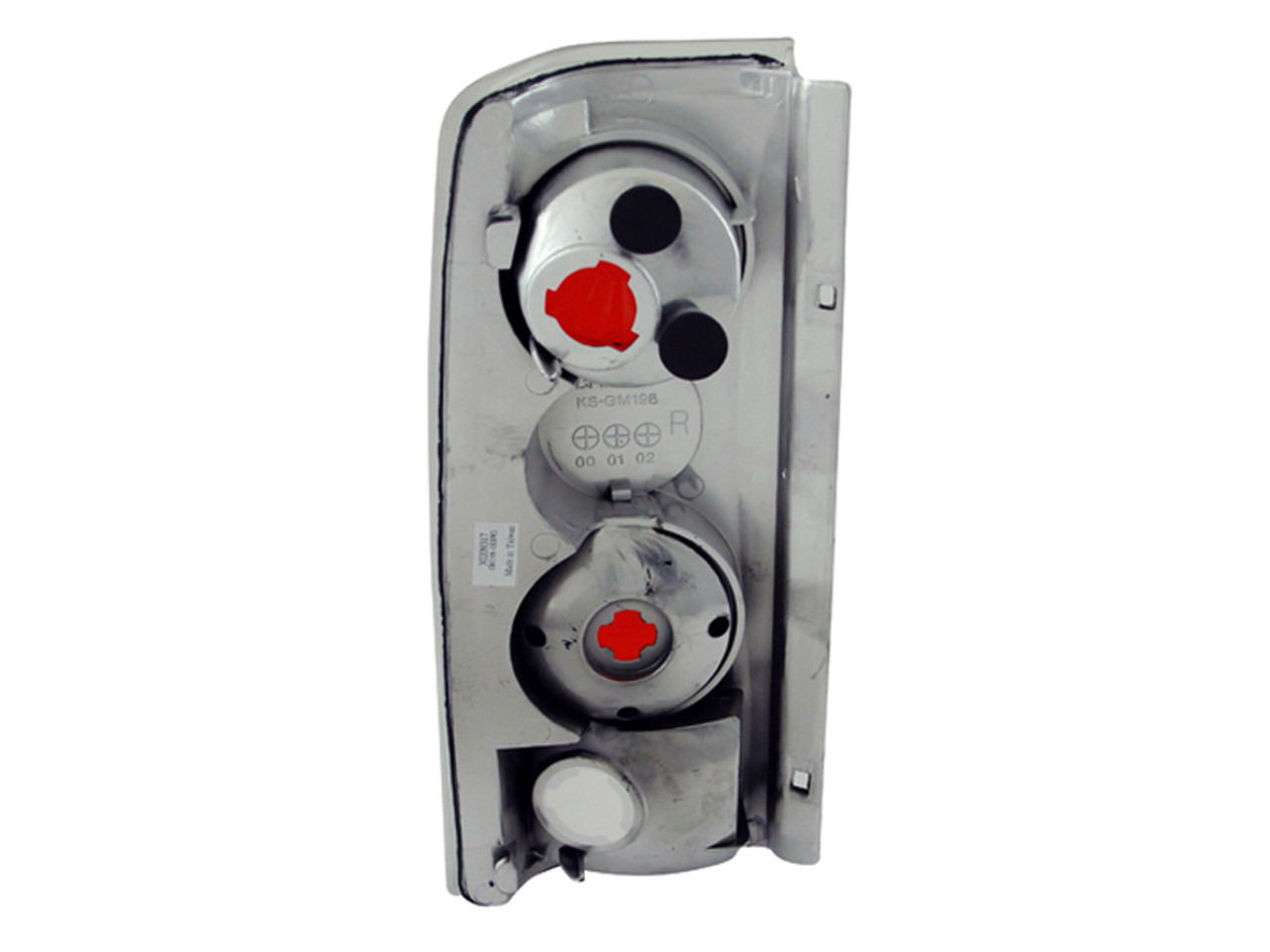 ANZO 1985-2005 Chevrolet Astro Taillights Chrome G2 - 211001