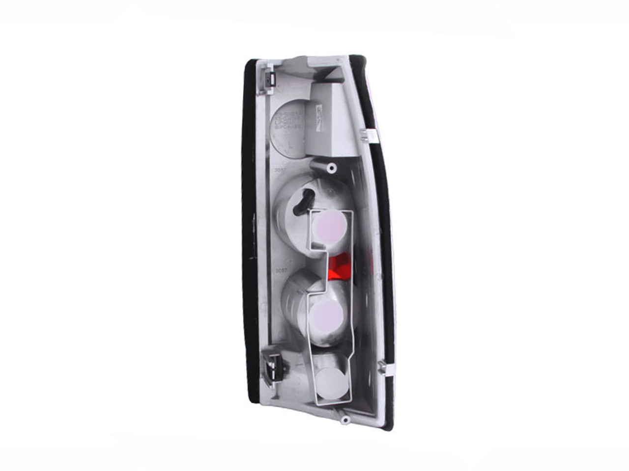 ANZO 1999-2000 Cadillac Escalade Taillights Chrome 3D Style - 211017