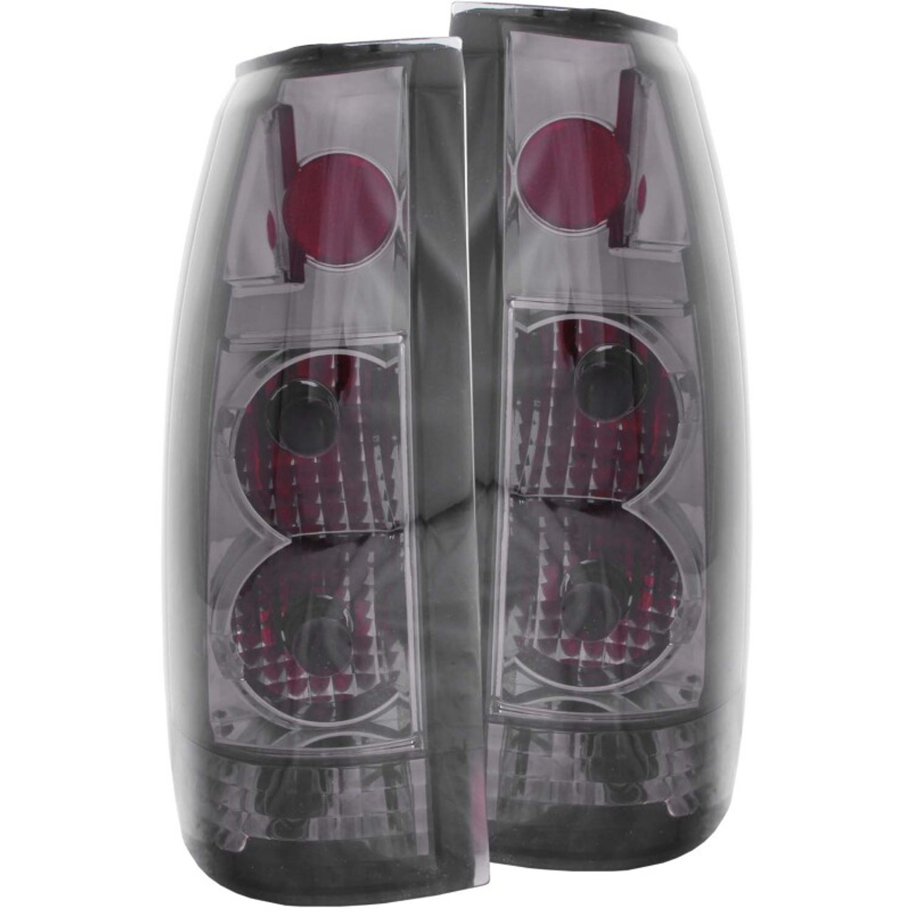 ANZO 1999-2000 Cadillac Escalade Taillights Smoke G2 - 211158