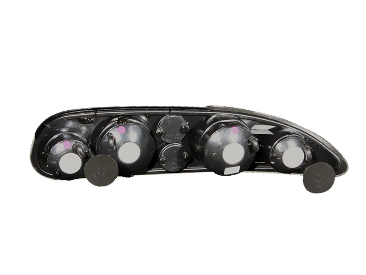 ANZO 1993-2002 Chevrolet Camaro Taillights Chrome - 221011