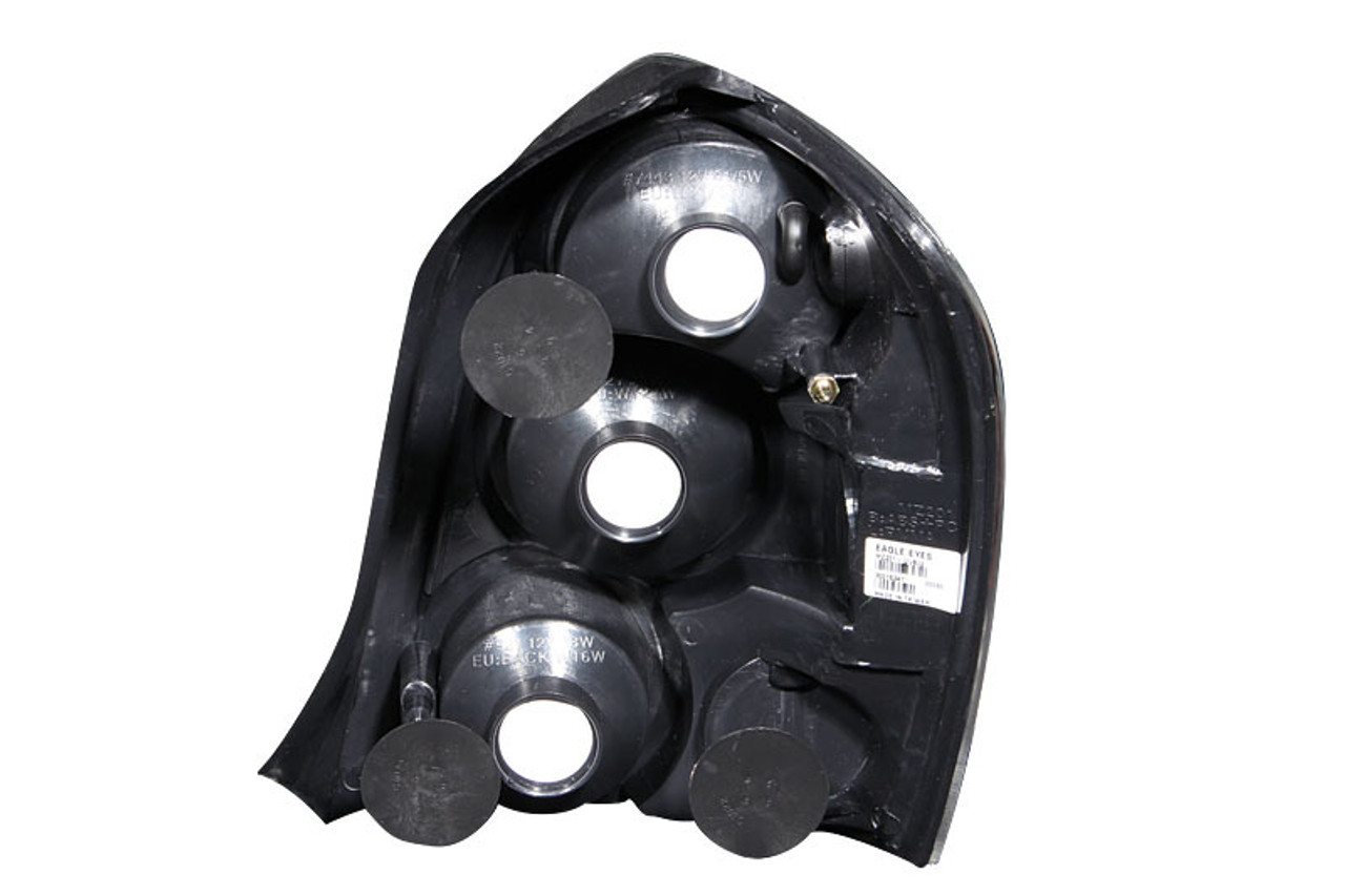 ANZO 2002-2003 Mazda Protege 5 Taillights Black - 221095
